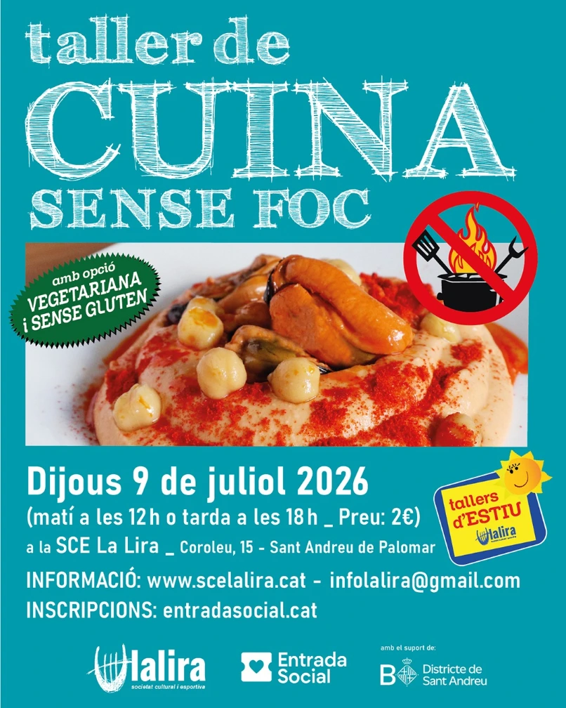 taller cuina sense foc la lira